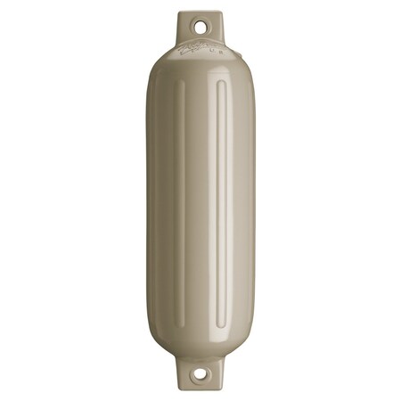 Polyform U.S. Polyform G-4 Twin Eye Fender 6.5" x 22", Sand G-4-SANDWO